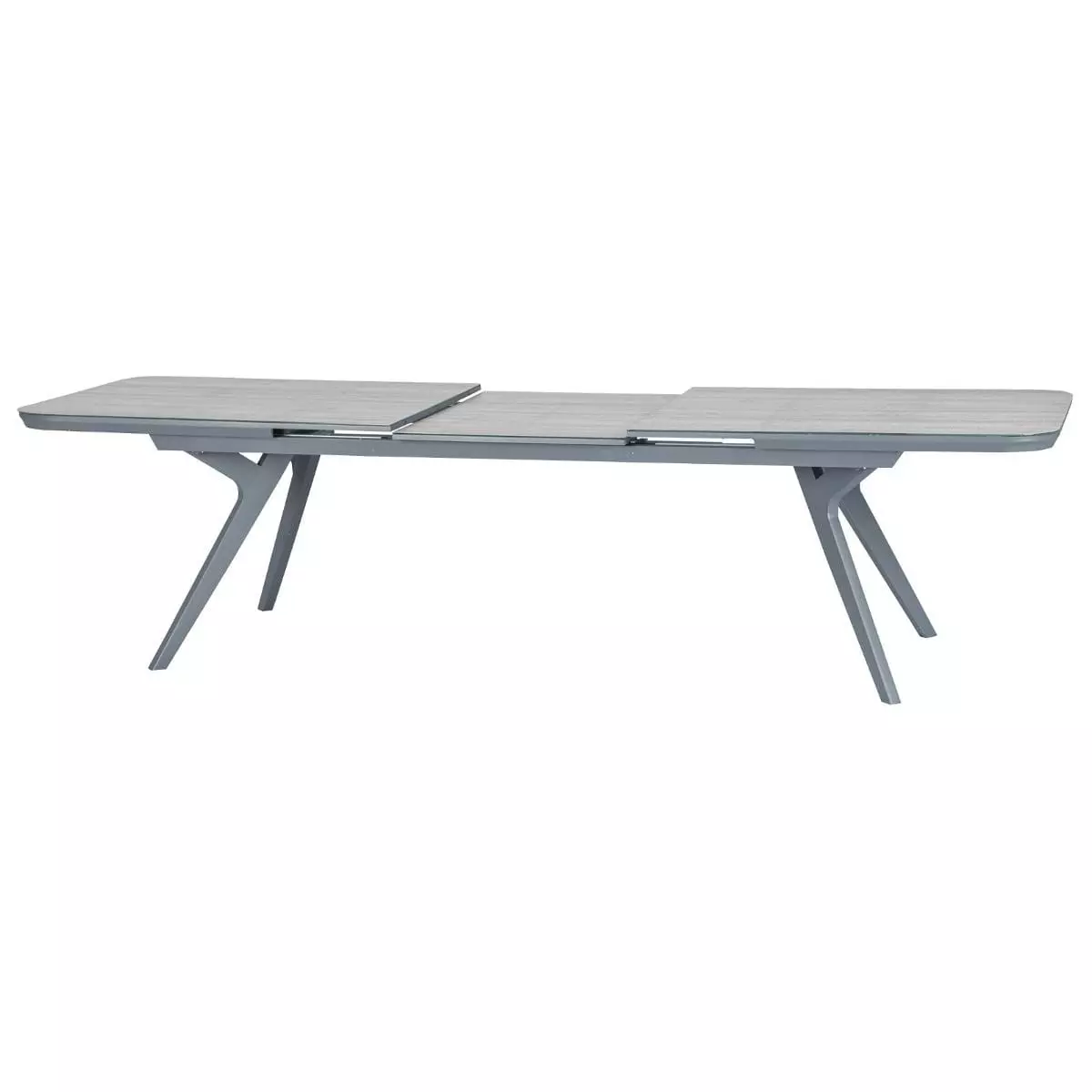 Tuintafel uitschuifbaar Aluminium Pulpy (299 x 100 cm) - Grijs 6