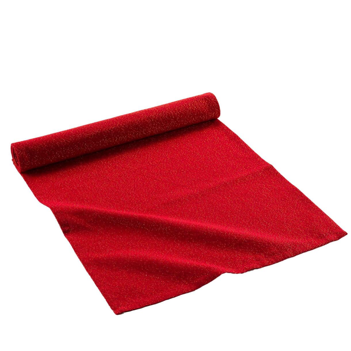Camino de mesa (140 cm) Elegancia Rojo 1