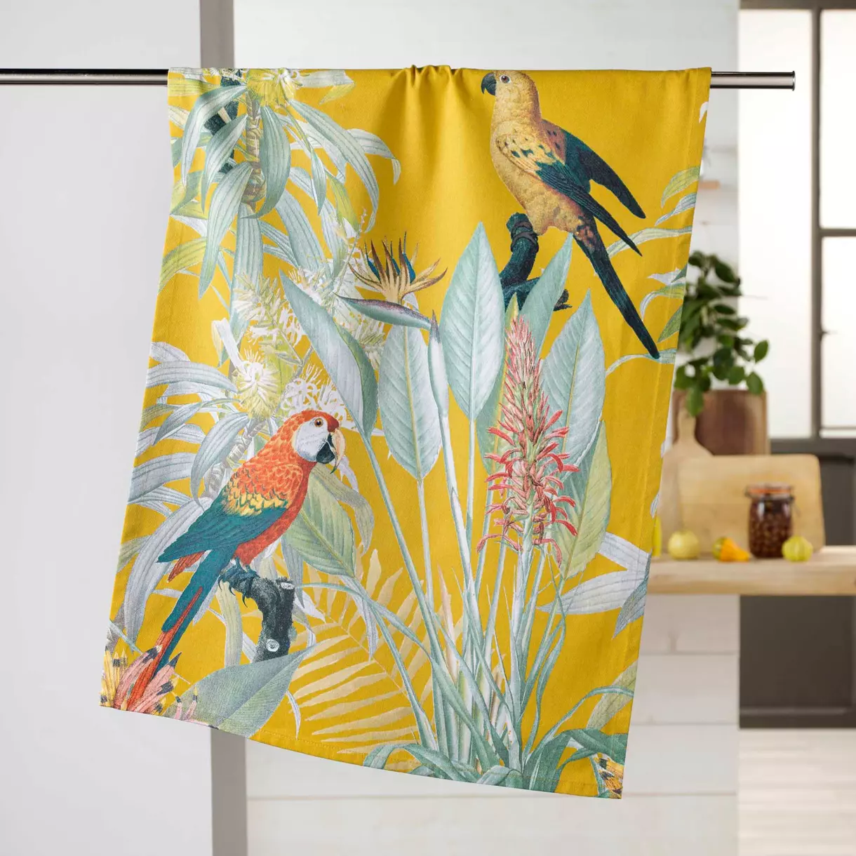 Torchon (70 cm) Safia Jaune 1