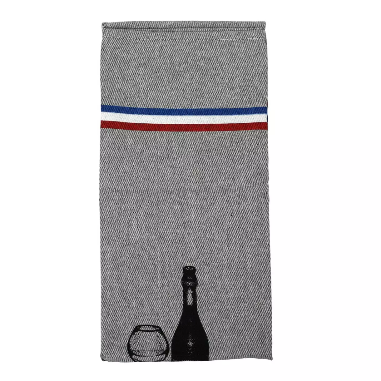 Paño de cocina de cocina algodón France Gris 1