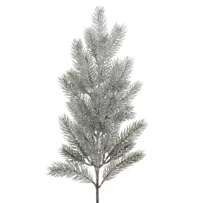 Branche enneigée Santa grand format Vert enneigé 1