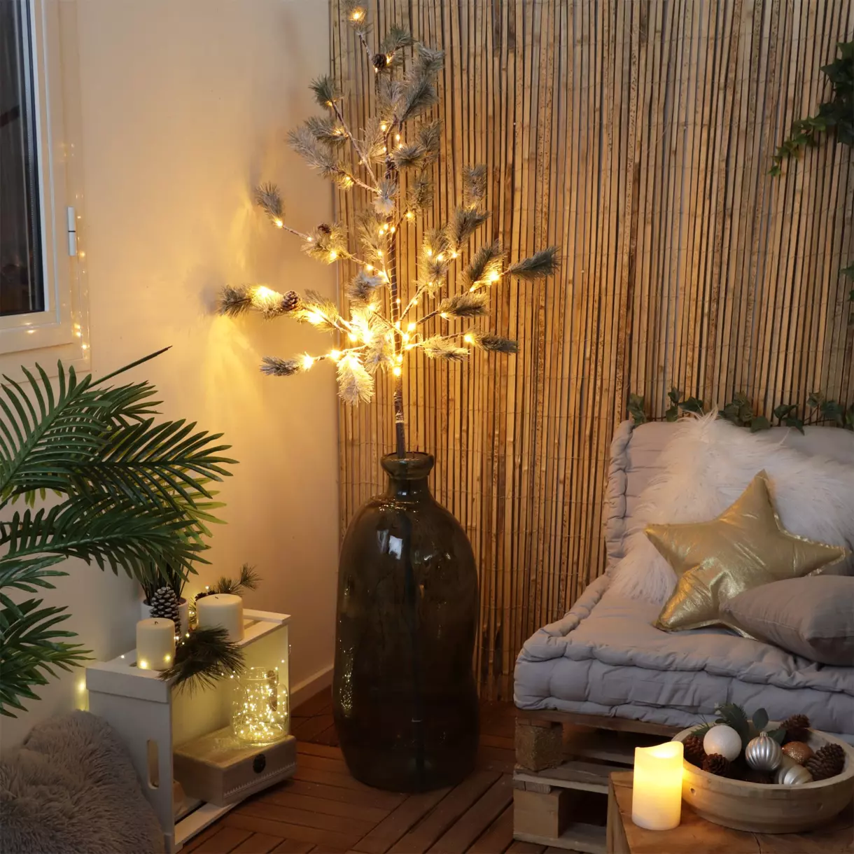 Branche lumineuse Jana Blanc chaud 1