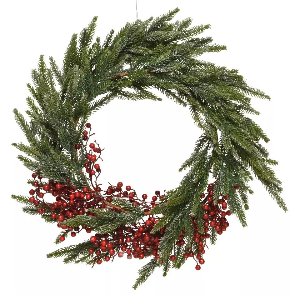 Corona de Navidad Hojas 1