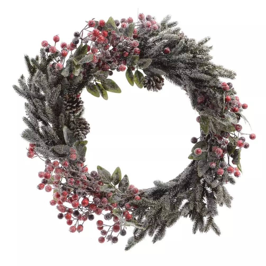 Corona de Navidad Odesza Verde  1