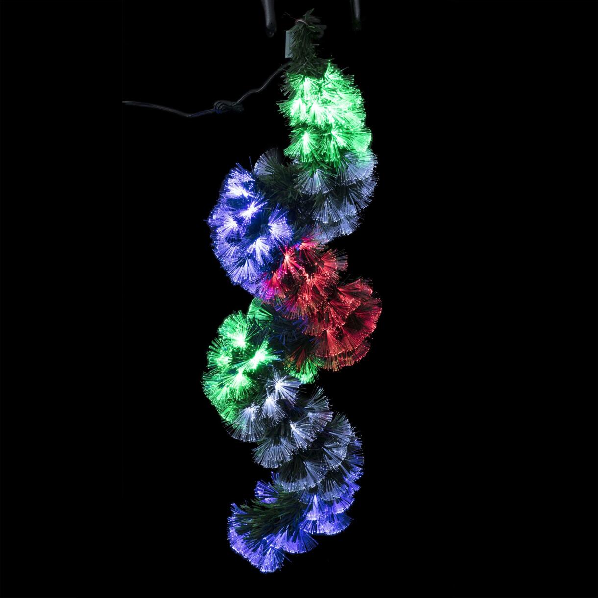 Guirnalda de ramas artificiales con luces Lumia Multicolor 1