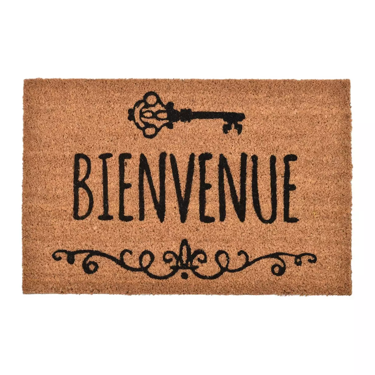 Paillasson Coco (60 cm) Bienvenue Beige 1