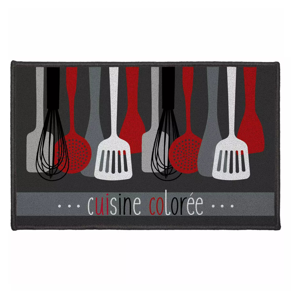 Tapis multi-usage (80 cm) Cuisinette Rouge 1