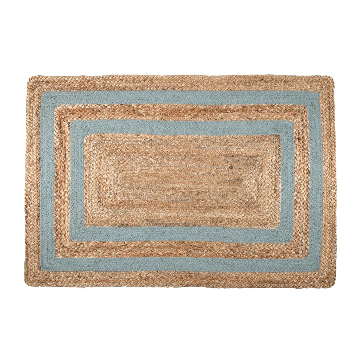 Teppich aus Jute (90 cm) Berry Salbeigrün 1