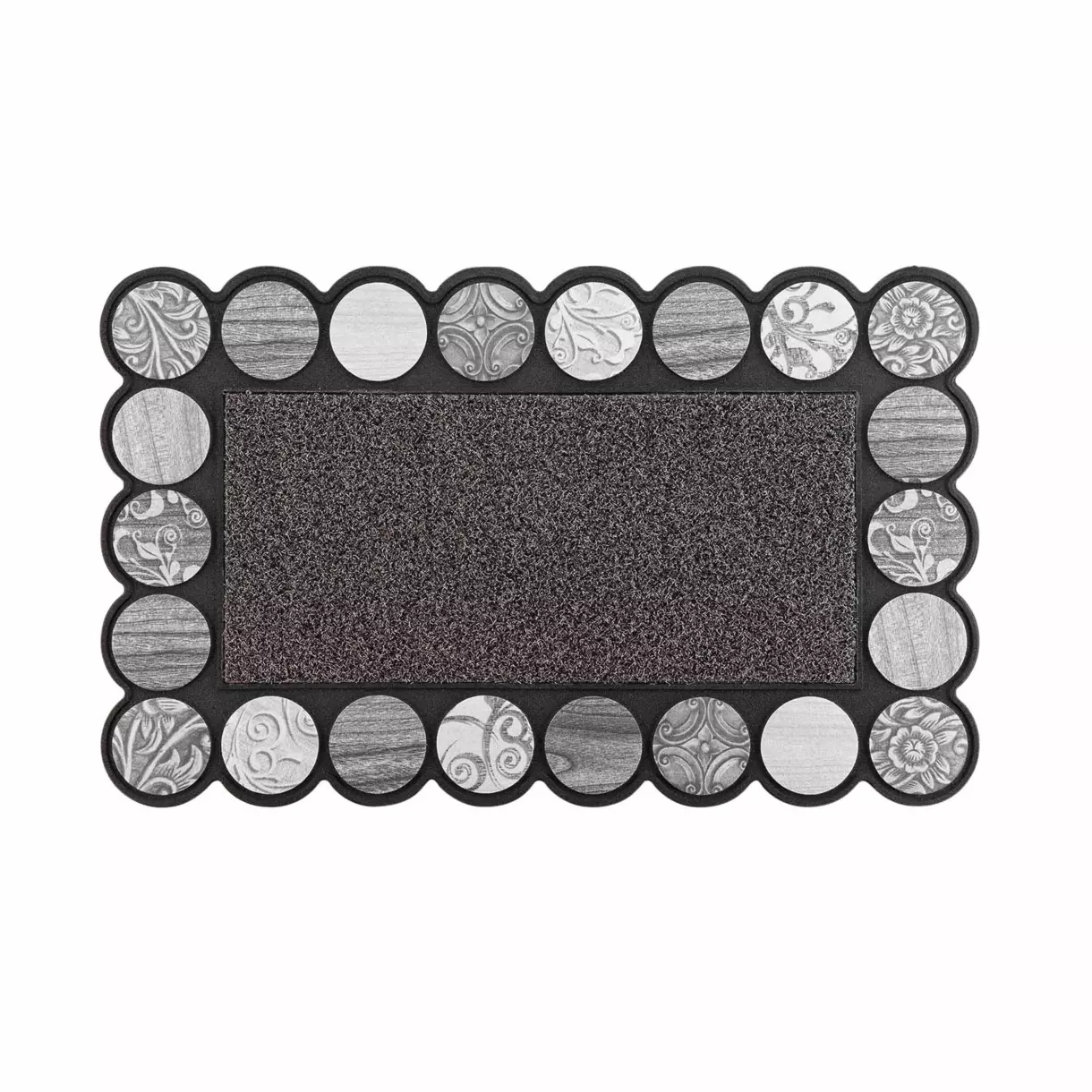Alfombra para la entrada (75 cm) Volea Gris 1