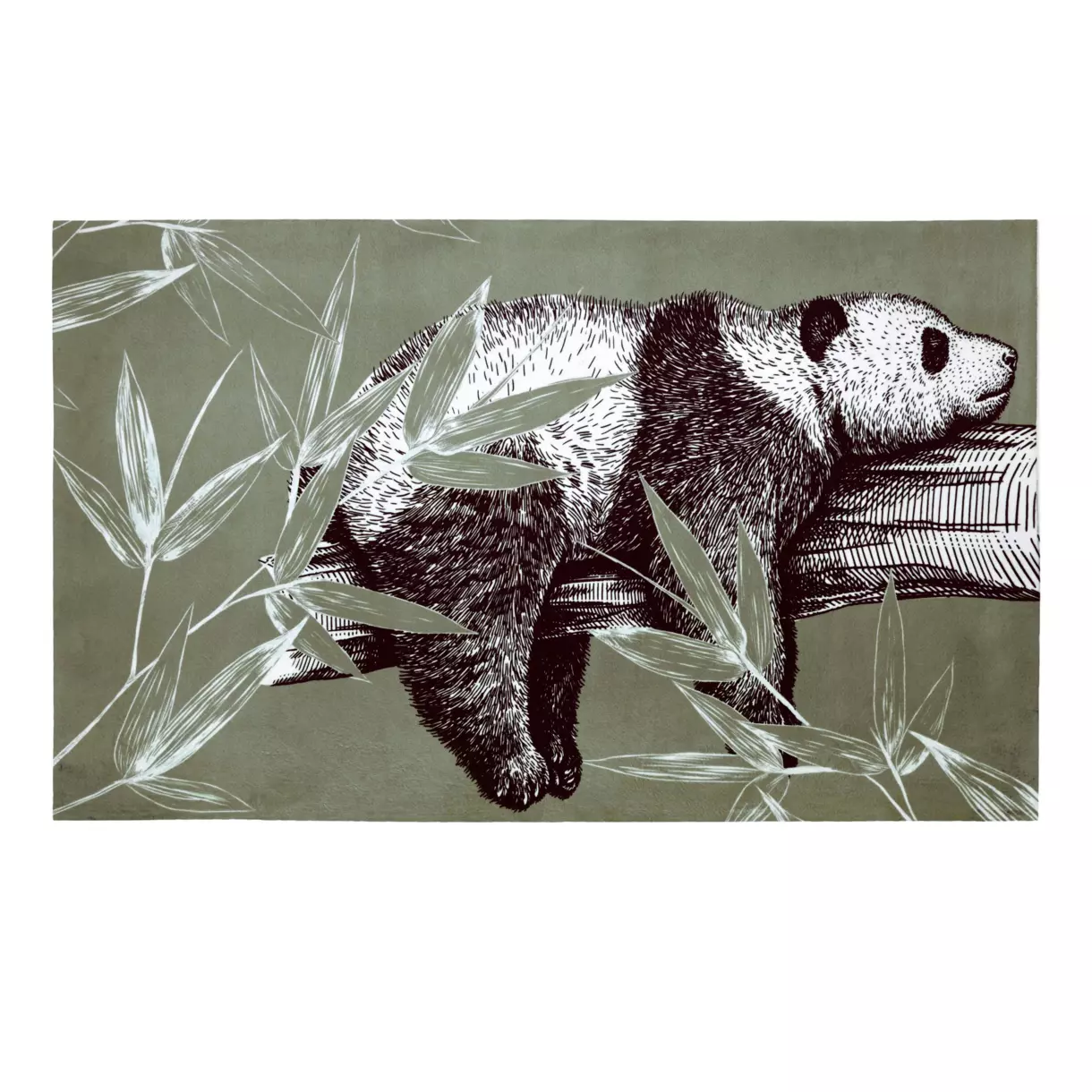 Tapis antidérapant (75 cm) Asana Vert sauge  1