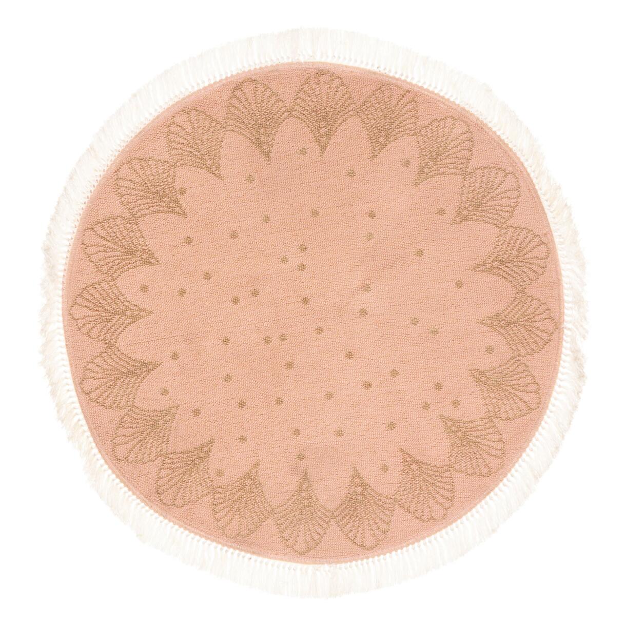 Teppich (100 cm) Rosace Rosa 1