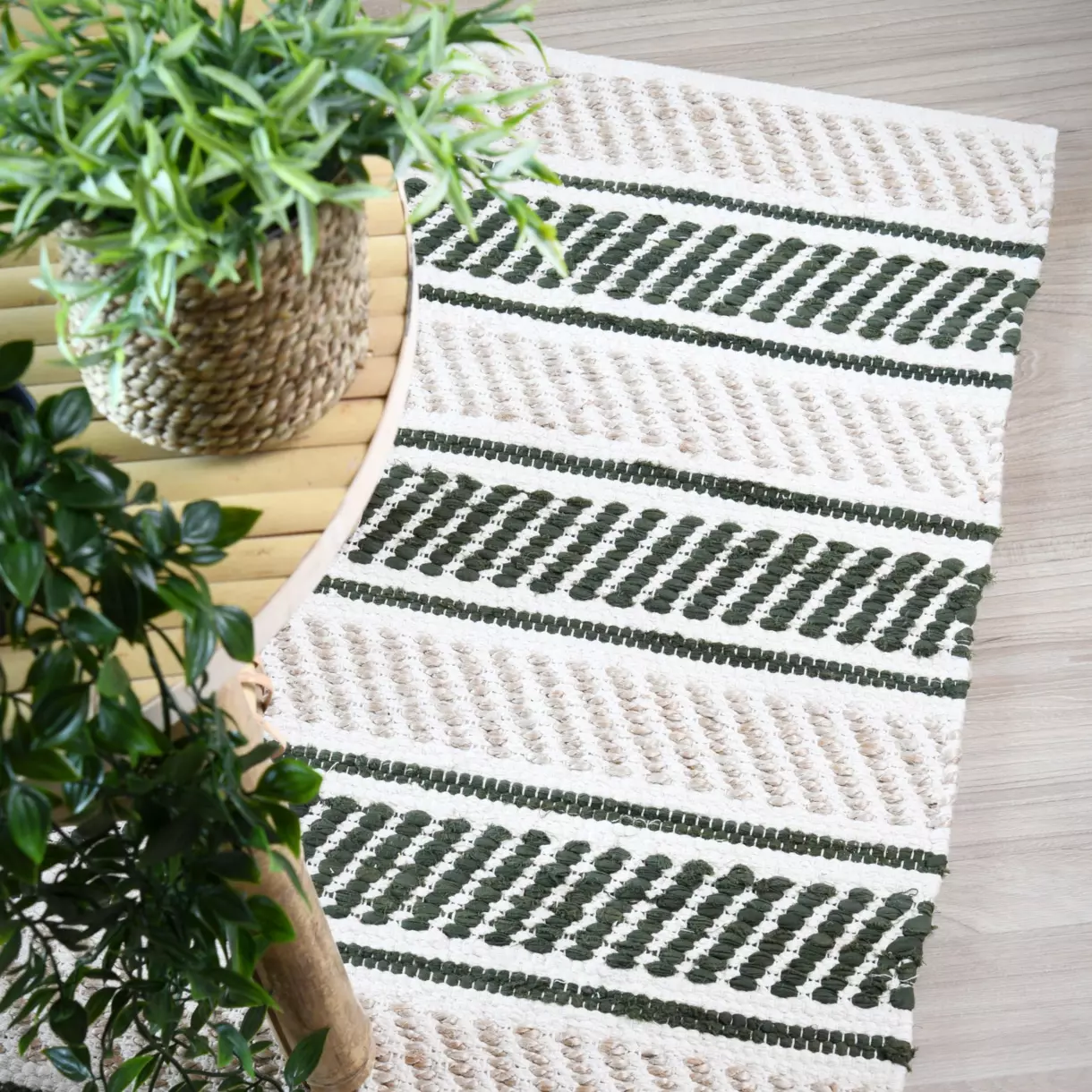 Alfombra (90 cm) Jarvis Verde 1