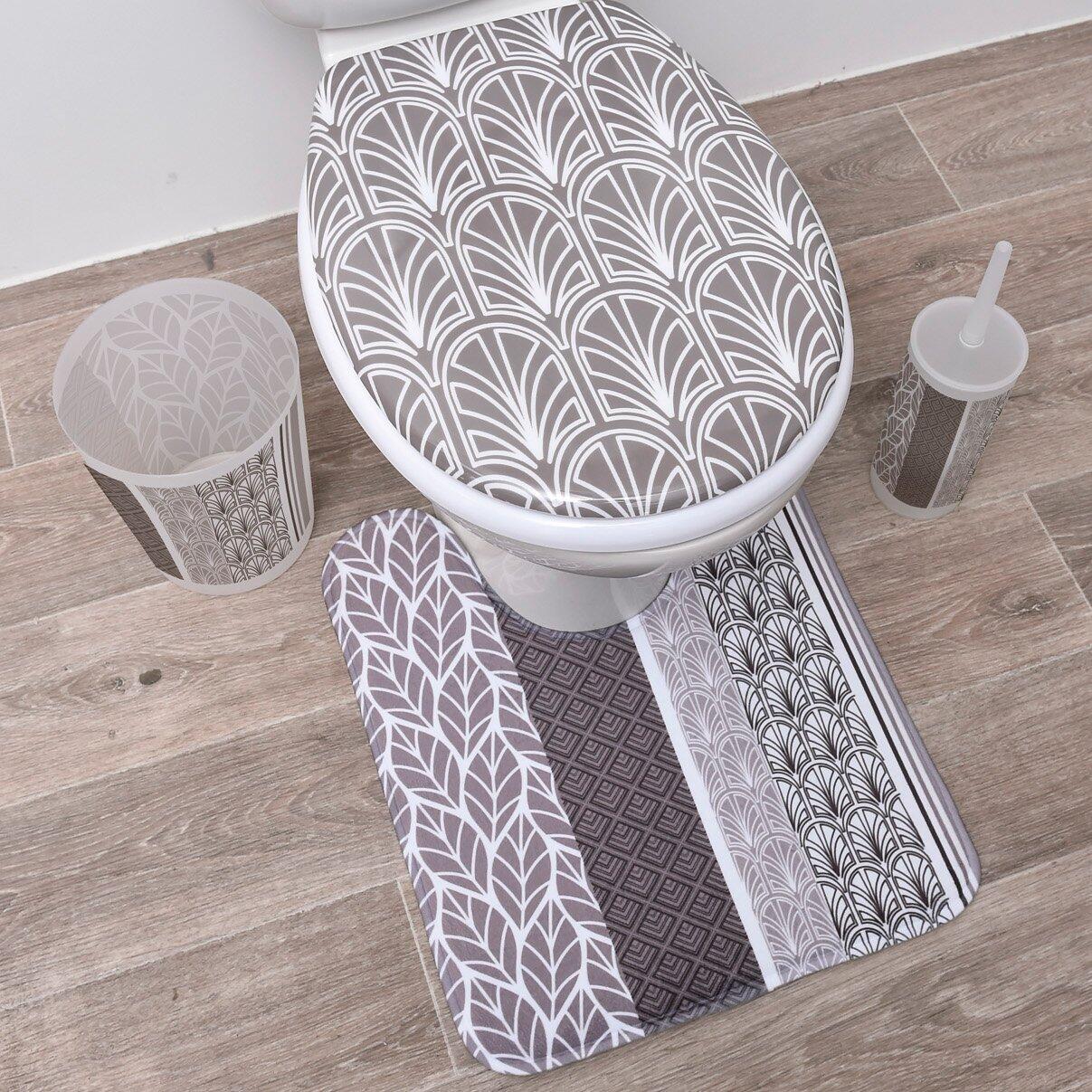 Tapis contour WC Gatsby Taupe 1
