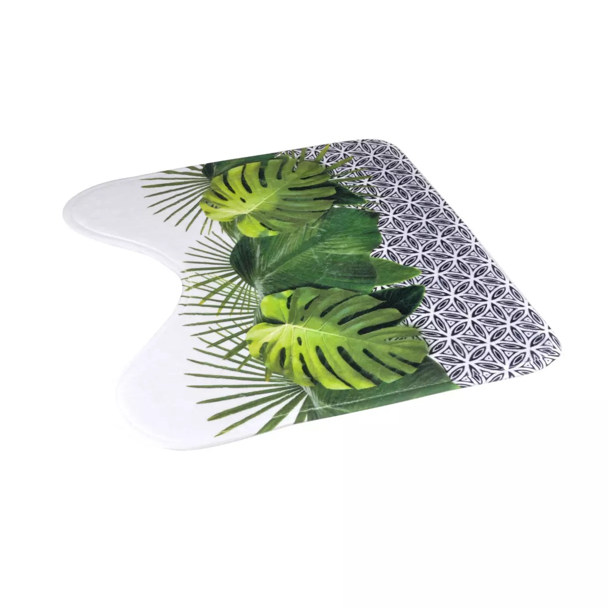 Tapis contour WC Jungle Vert 1