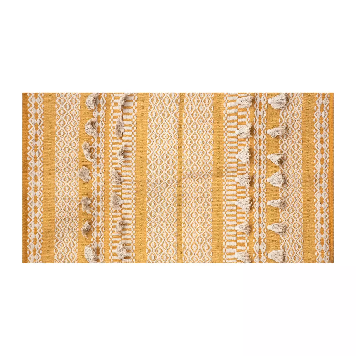 Alfombra (150 cm) Moni Amarillo ocre 1