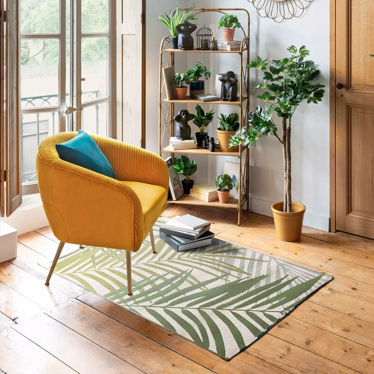 Tapis (150 cm) Tropic Vert 1