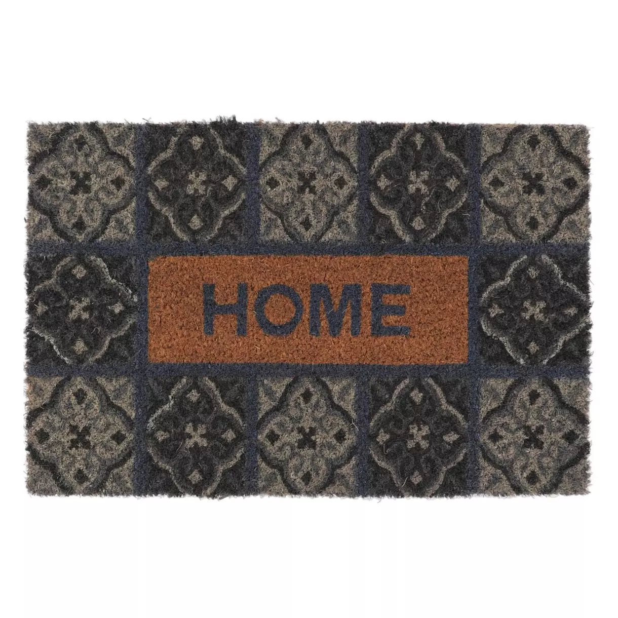 Felpudo Fibras de coco (60 cm) Home Azul 1