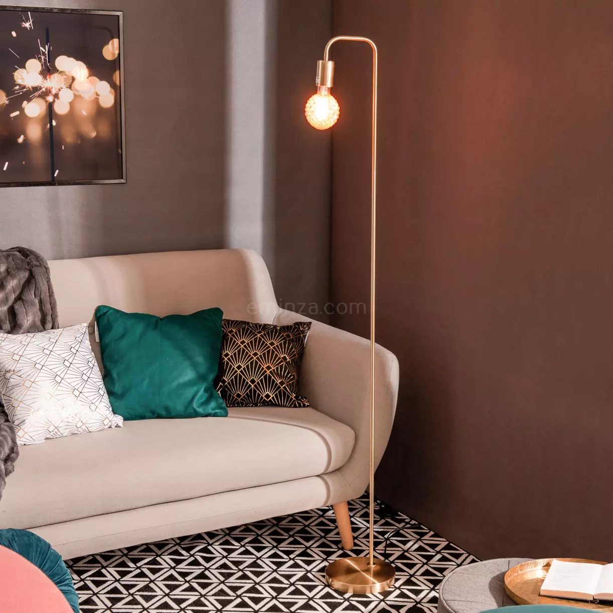 Lampadaire Keli Or 1