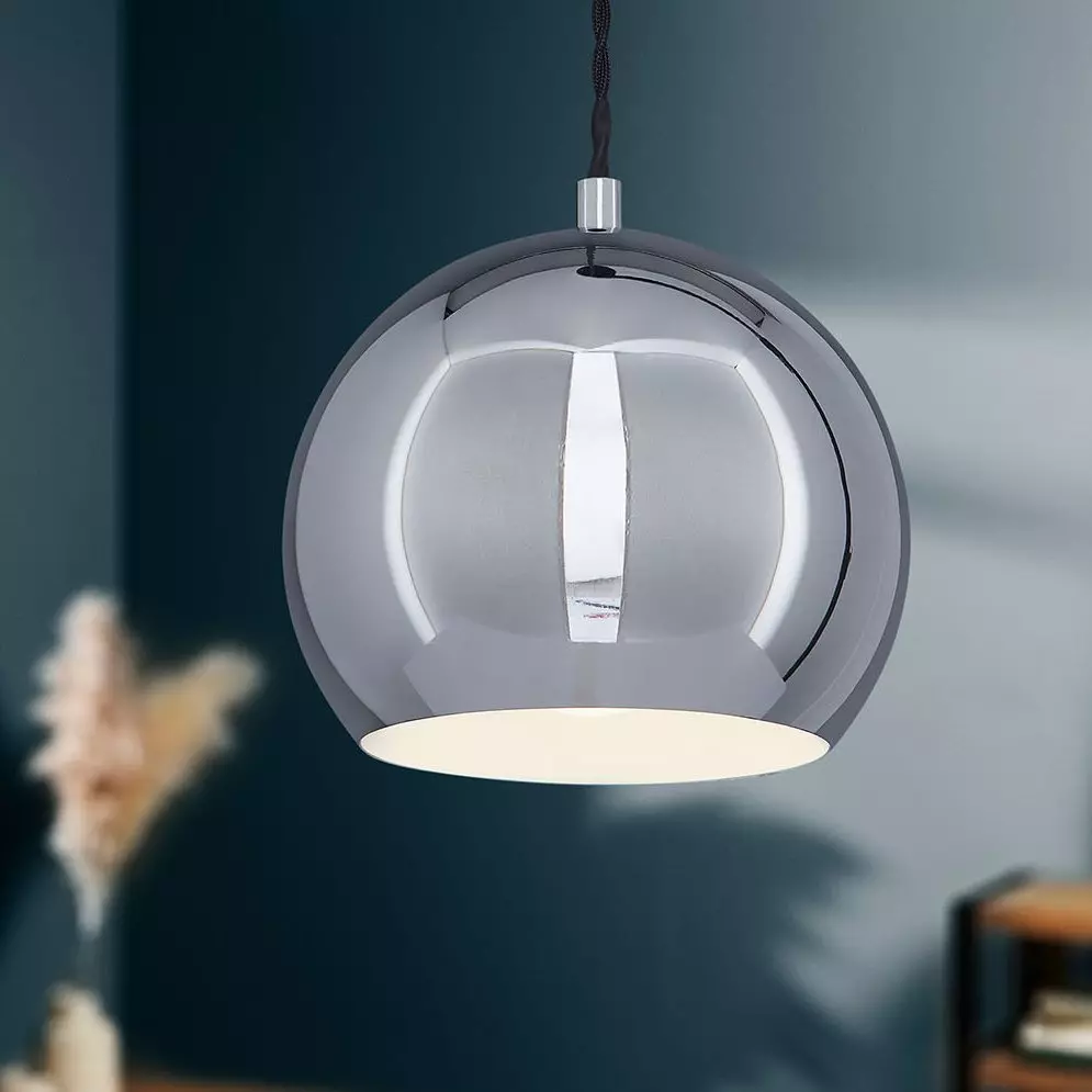 Lámpara de techo metal Palerme Plata 1