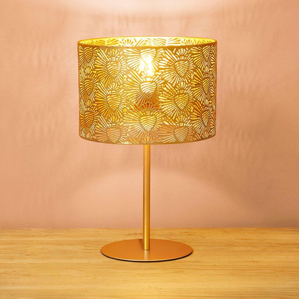 Lámpara de mesa Corazon gold 1