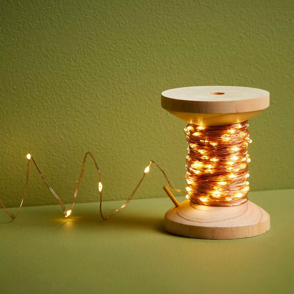 Guirlande lumineuse bobine Ollie Cuivre 1