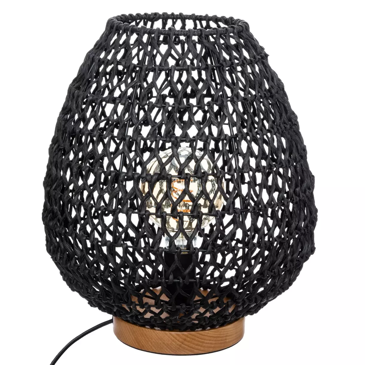 Lámpara de mesa Etel Black 1