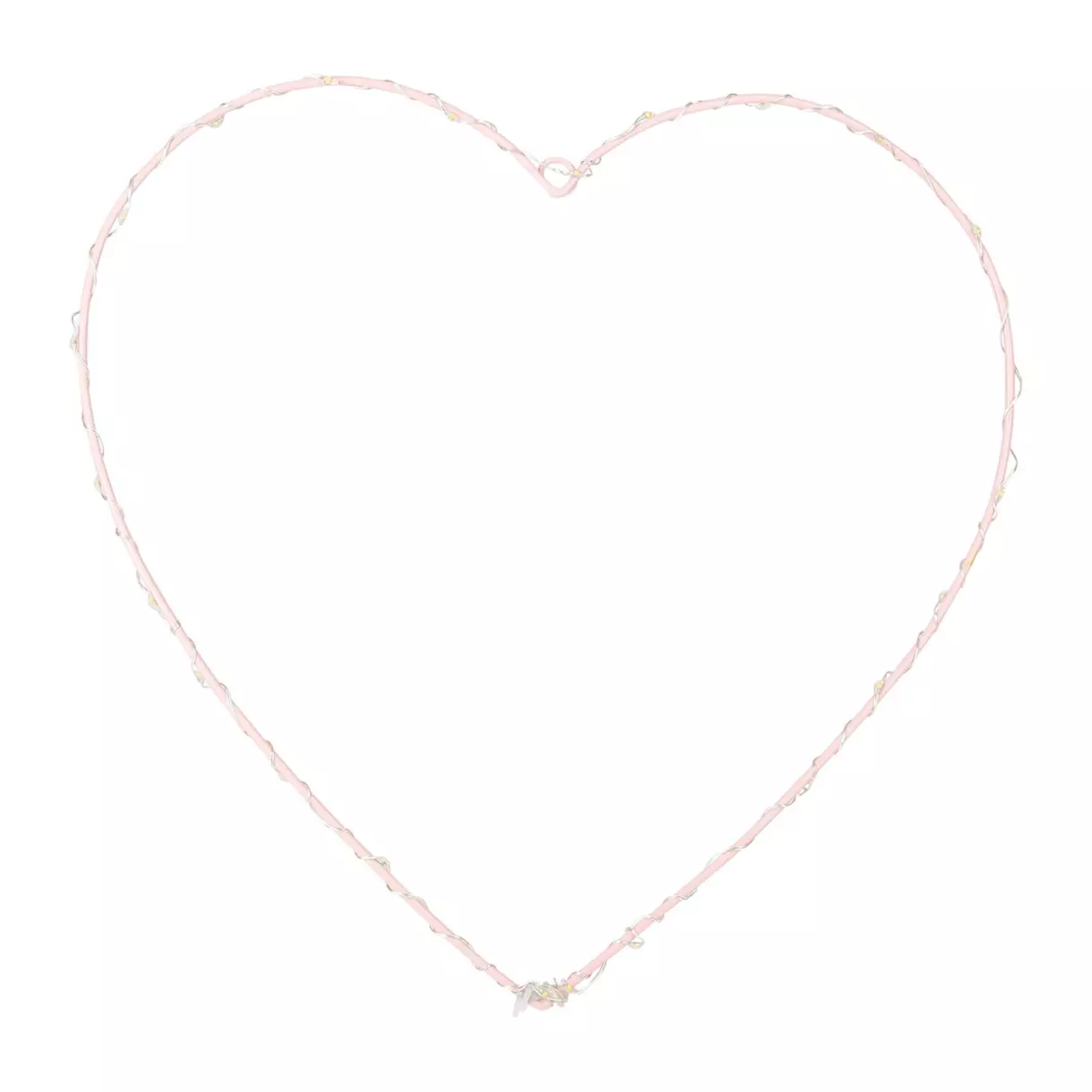 Coeur lumineux 26 LED Blanc chaud 1