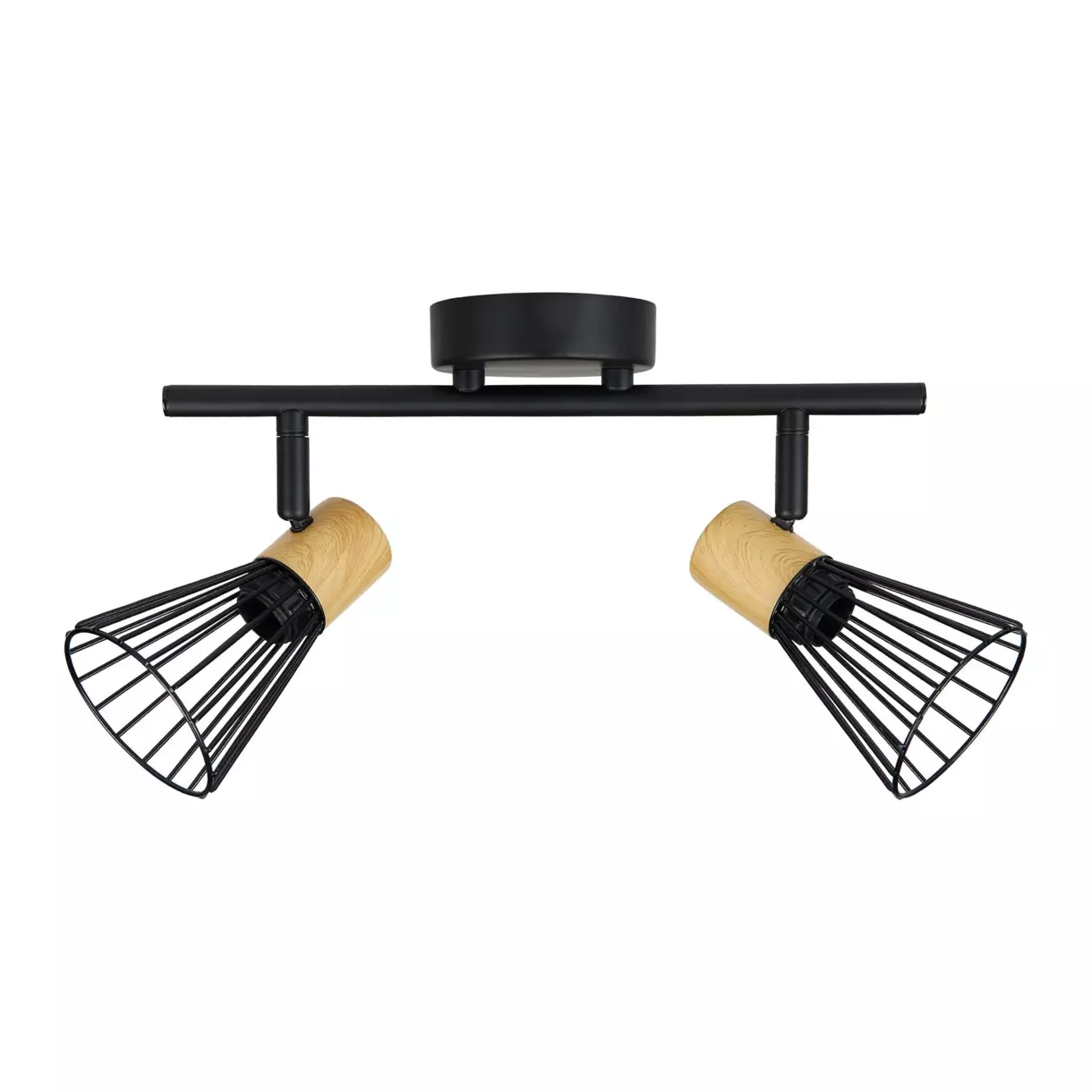 Riel de luz 2 tonos Filaire Negro 1