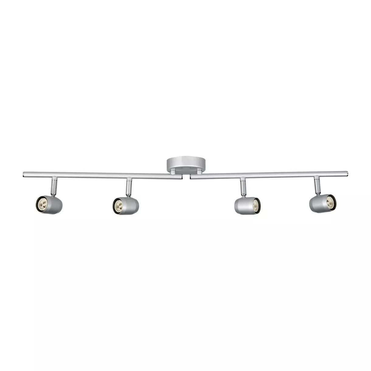 Plafondlamp 4 spots Zilverkleurig 1