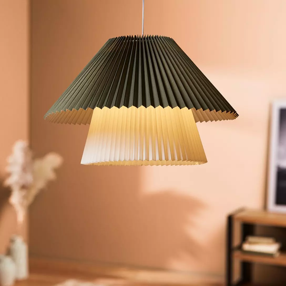 Suspension double Aurélia Verte 1