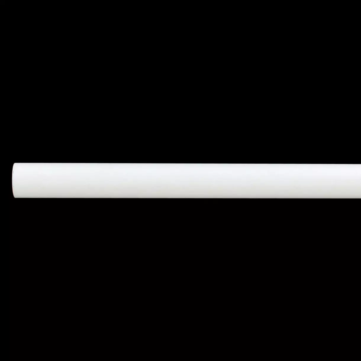 Tringle rideau métal (L150 cm / D20 mm) Jim Blanc Mat 1