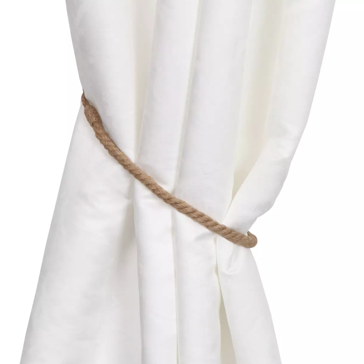 Embrasse rideau jute Louis Beige 1