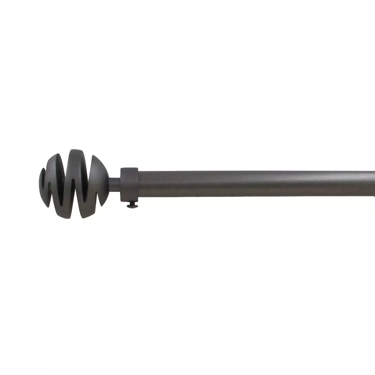 Kit para barra extensible (L210 - L380 cm / D19 mm) Villalouise Gris 1