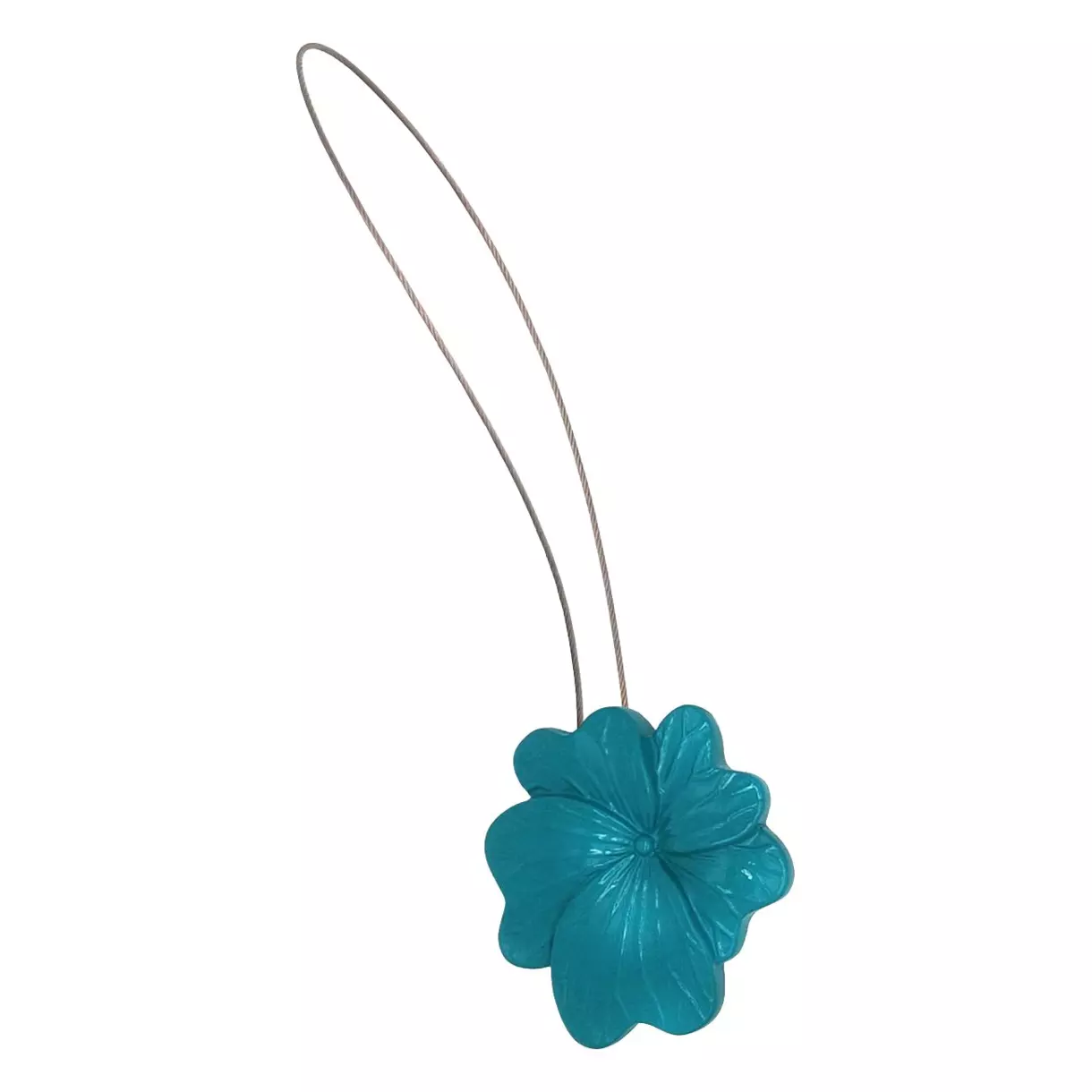 Embrasse rideau aimantée Eva Bleu turquoise 1