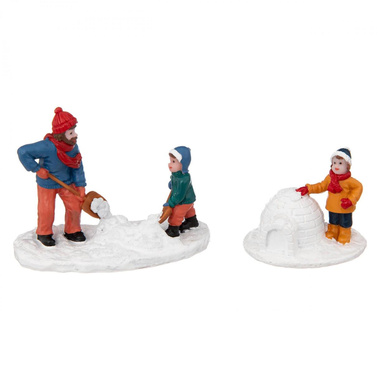 Figurine Giochi di neve per villaggio