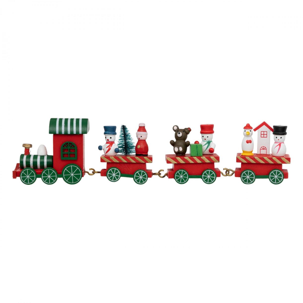 Train décoratif Farandole de Noël 1