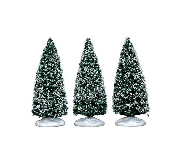 Accessoire Lemax Lot de 3 genévriers