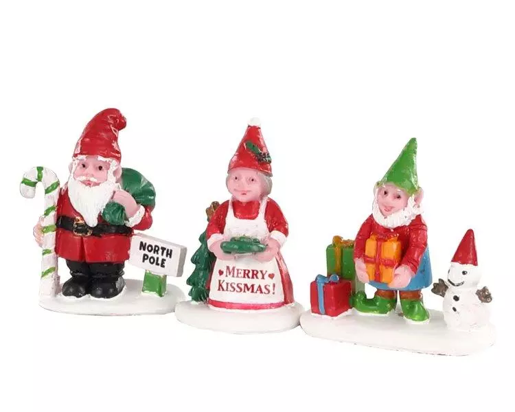 Personnages Lemax Nains de jardin