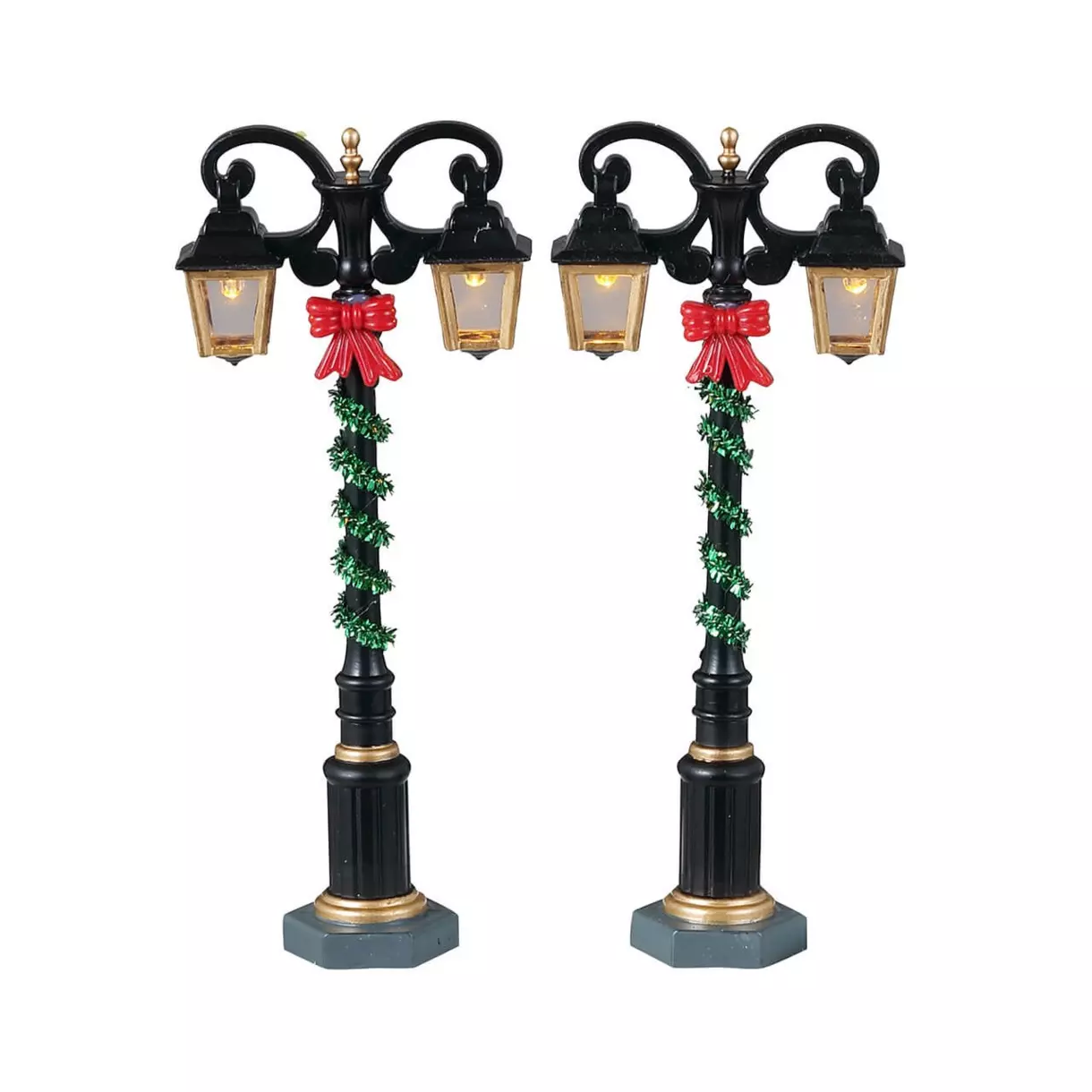 Accesorio Lemax Lote de 2  farolas antiguas