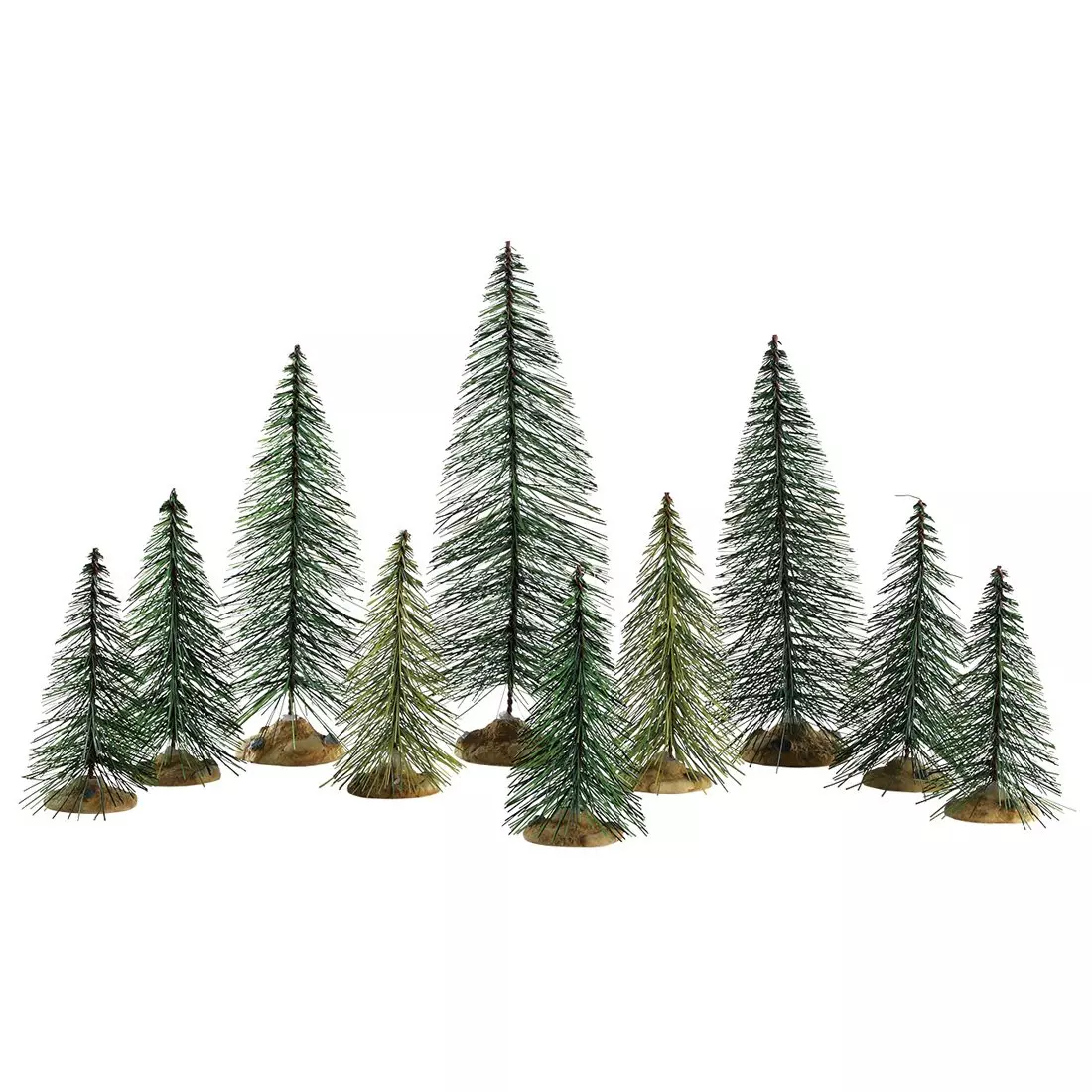 eminza Accessoire Lemax (H22 cm) Lot de 10 Pins