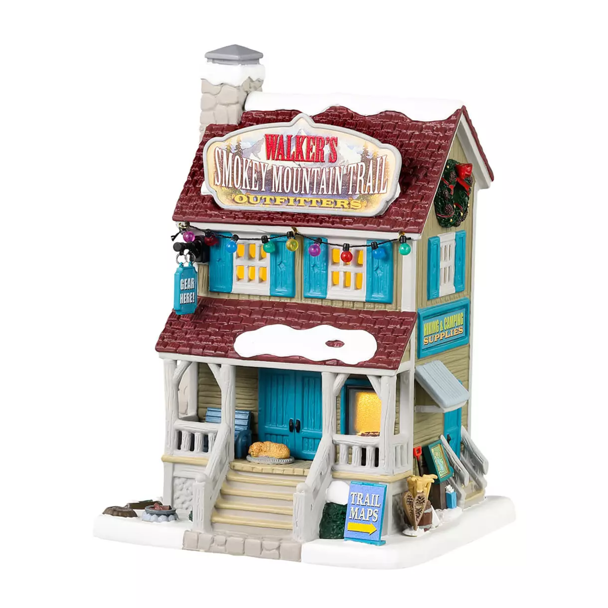 Village de Noël Lemax à piles lumineux  Boutique des randonneurs 1