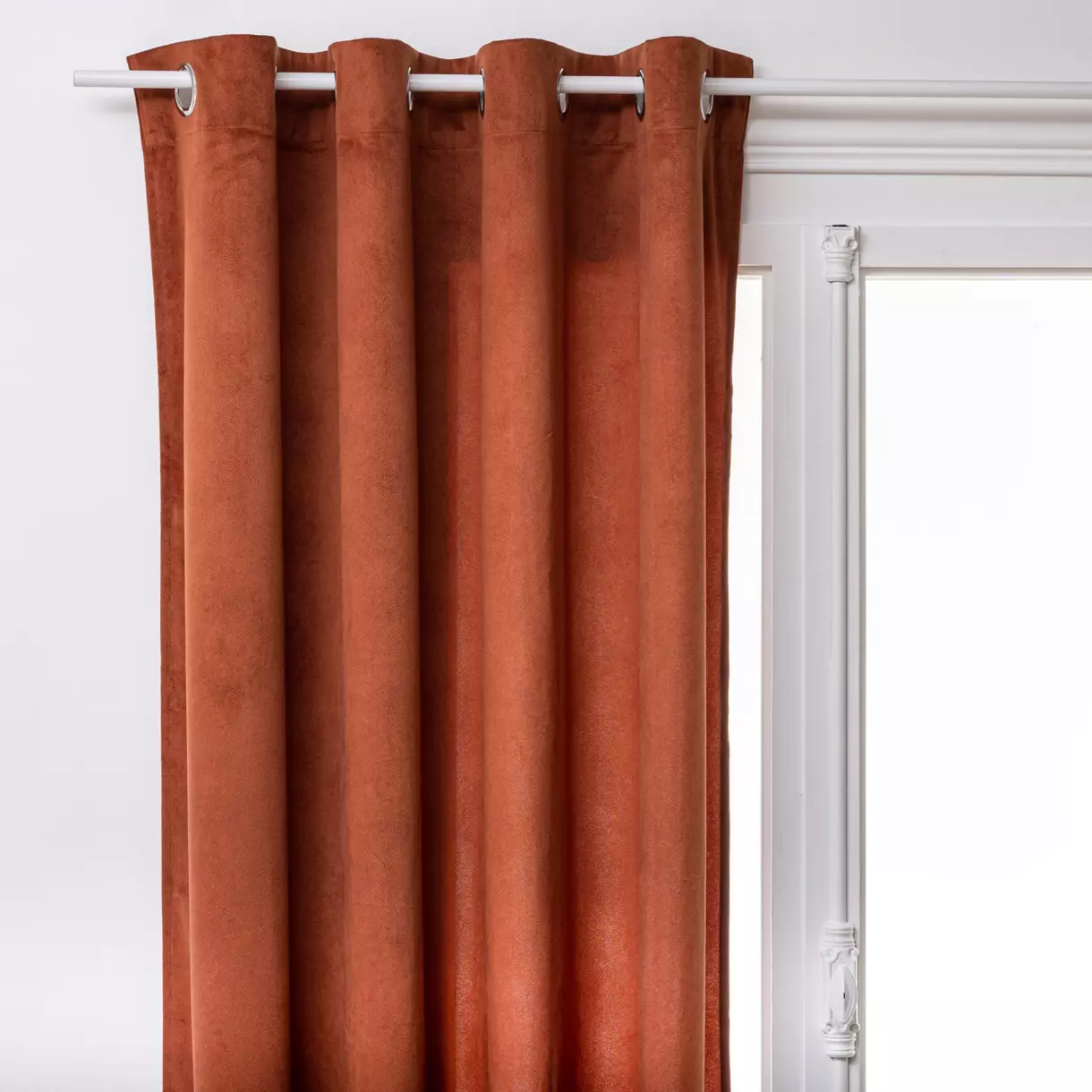 Overgordijn (140 x 260 cm) Lilou Terracotta 1
