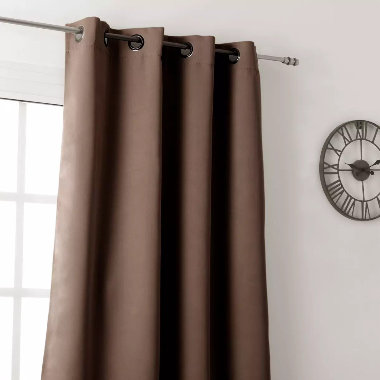 Rideau occultant (135 x H250 cm) Notte Taupe 1