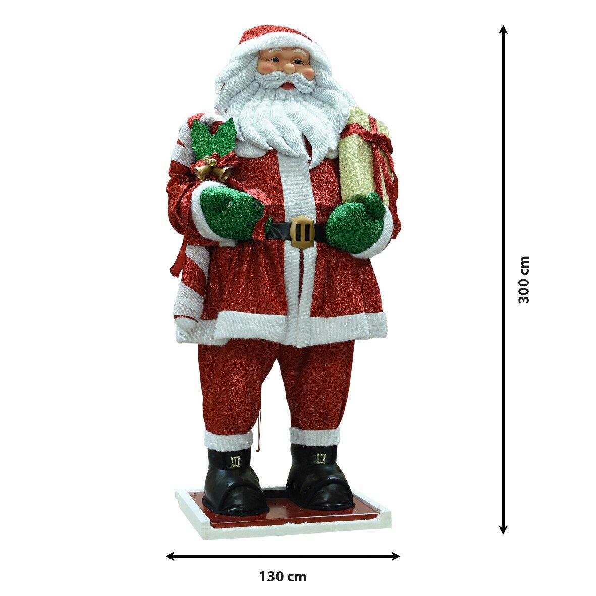 Père Noël Ulrik H300 cm 6