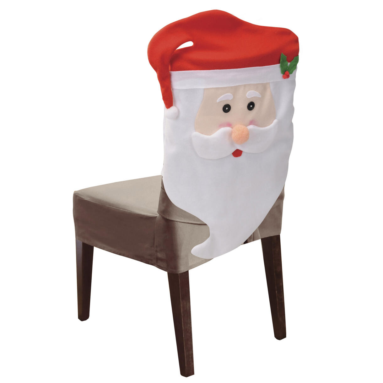 Copertura per sedia  Babbo Natale Rosso 1