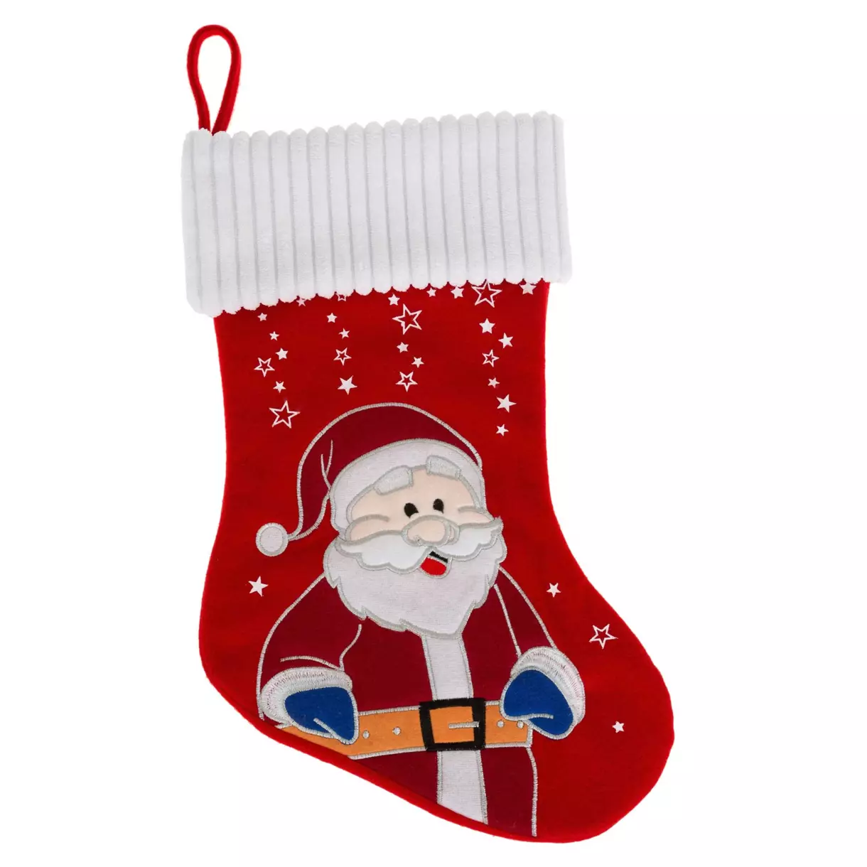 Calcetín de Navidad Papa Noel 1