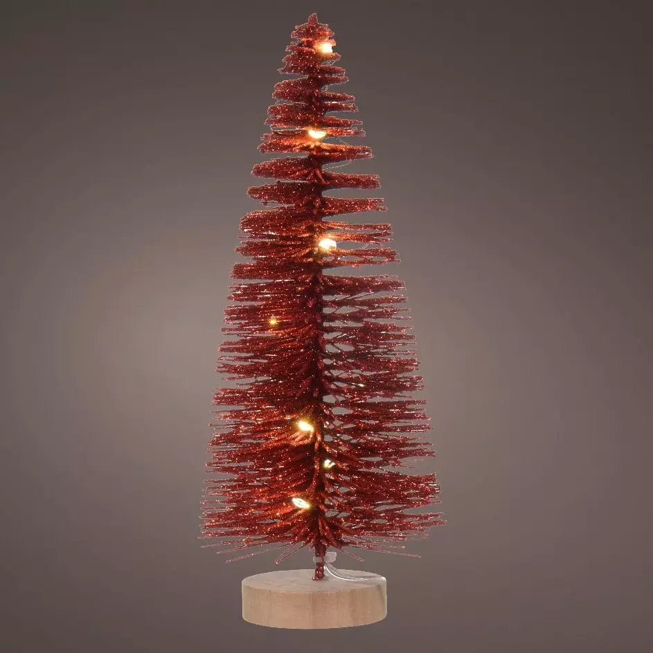 Árbol de Navidad lumineux Lidy 20 cm Rojo 1