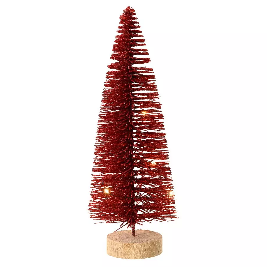 Árbol de Navidad lumineux Lidy 30 cm Rojo 6