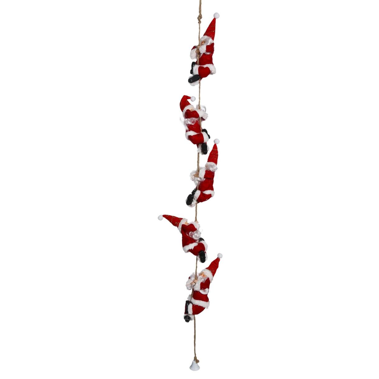 Set di Babbo Natale sulla corda Robert Alt.110 cm 1