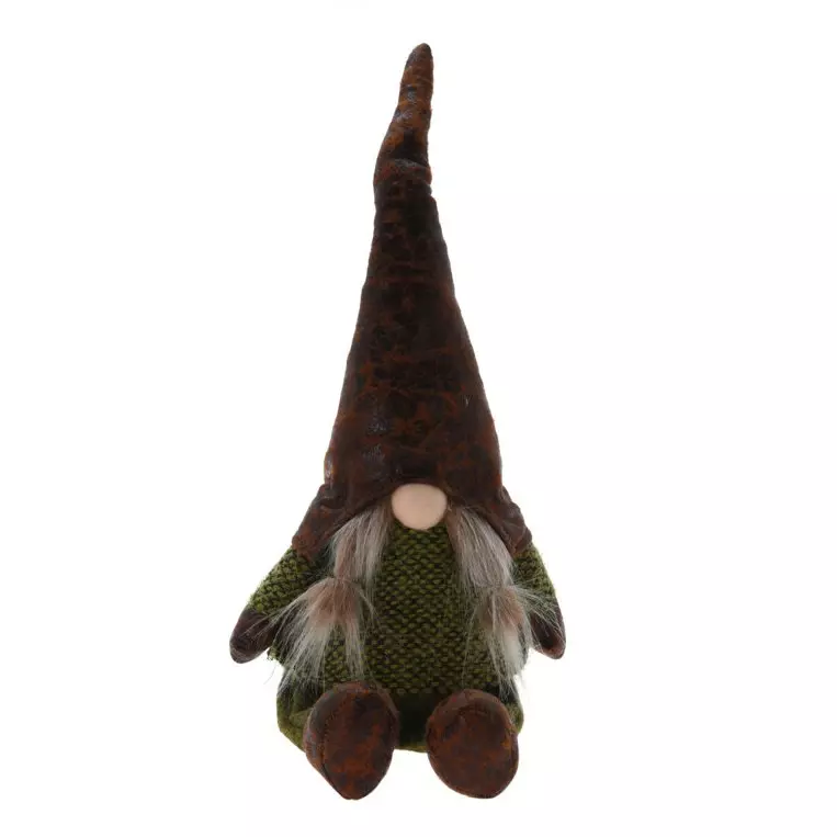 Gnomo Hector Marrone H50 cm 1